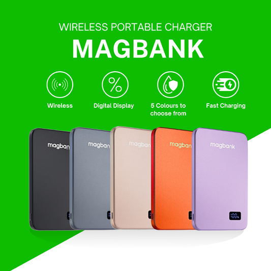 Magbank 3-in-1 MagSafe Wireless Power Bank