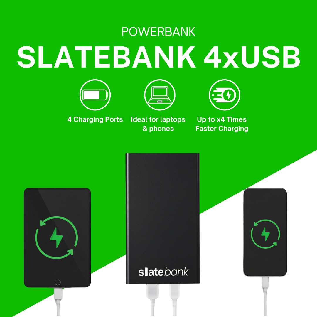 Slatebank 4xUSB Powerbank